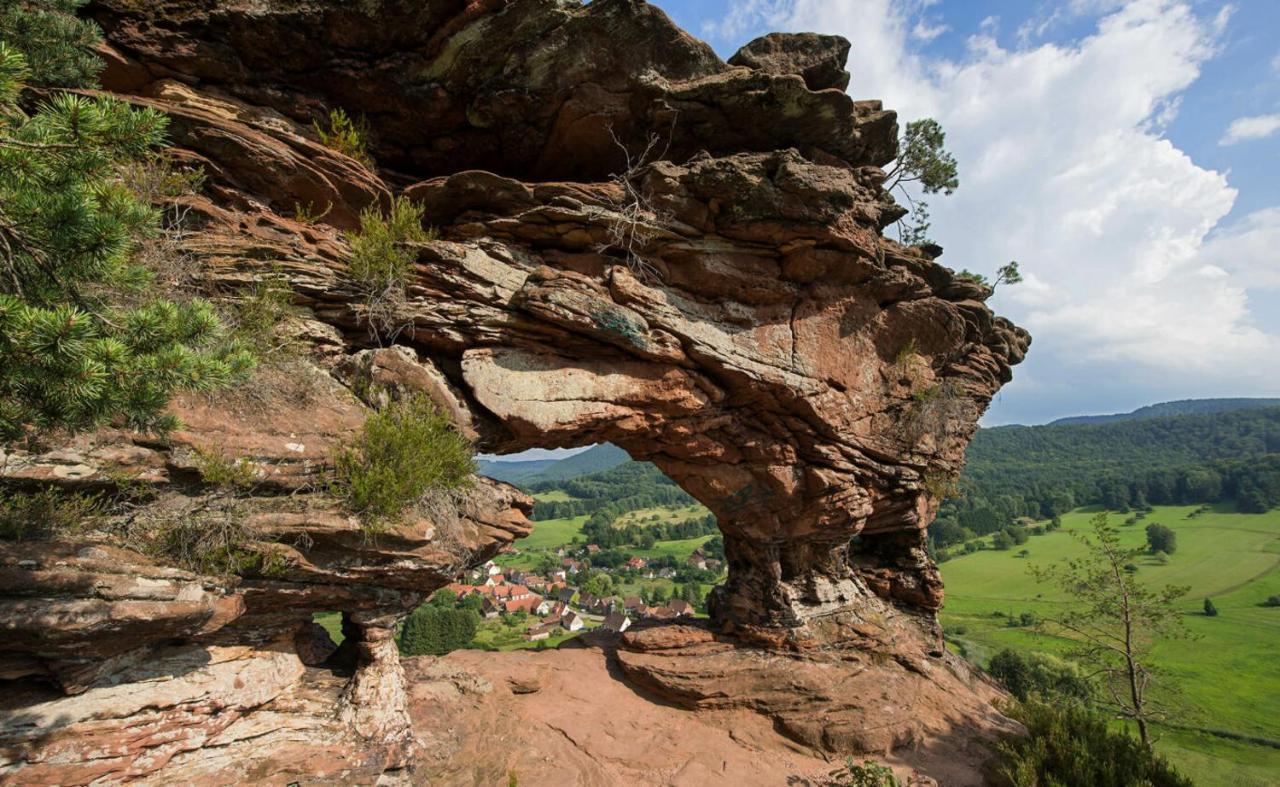 ObersteinbachAu Wachtfels住宿加早餐旅馆 外观 照片